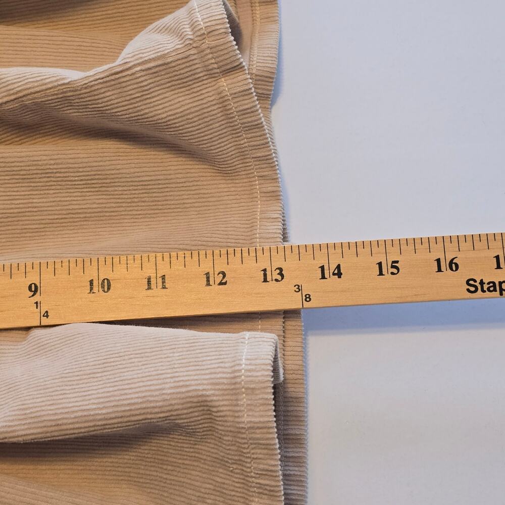 American Eagle Mini Skirt/Skort Womens Size 6 Tan Corduroy Stretch Academia - Picture 9 of 10